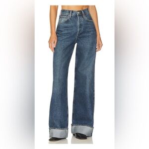 AGOLDE Dame High rise wide leg - size 27